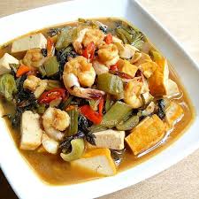 Sebelum dimasak, baiknya sayur asin dicuci terlebih dulu supaya tidak begitu asin saat diolah. Ide Terbaru 28 Resep Tumis Sayur Asin Tahu
