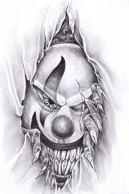 Japanese Tattoo Clown Tattoo Clown Tattoo Design Evil Clown Tattoos