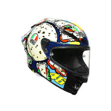 Pilota da corsa con il numero 46. Valentino Rossi Helmets Agv Official Website