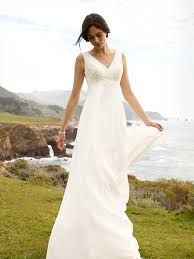 Simple Boho Dress From David S Bridal Casual Beach Wedding Dress Davids Bridal Wedding Gowns Casual Wedding Dress