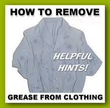 If your clothing requires dry cleaning, it's advised you take it to a dry cleaner as soon as possible. How To Remove Grease Stains From Clothes