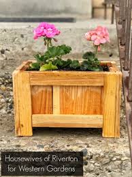 The diy planter box will have to be sturdy enough to hold plants and wet soil. Diy Porch Planter Box For Mother S Day Western Garden Centers