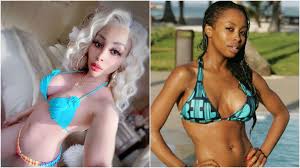 Khanyi mbau is a young and a talented actress. Khanyi Mbau Sparks Comparison To Michael Jackson Over Bleaching