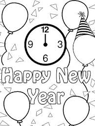 Printable Winter Coloring Pages New Year Coloring Pages New Year Printables New Years Activities