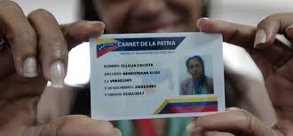 Resultado de imagen para carnet de la patria