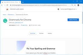 After adding it to chrome, restart the browser. Grammarly Chrome Extension Word Add In