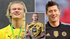 Erling braut haaland, professionally known as erling haaland is a norwegian professional football player. Furious Fans Claim Erling Haaland Robbed Robert Lewandowski Of Bundesliga Player Of The Year Award
