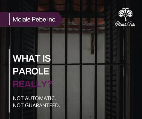 What is parole, really? Parole is when a person is released from prison  before completing their full sentence, under strict conditions. It is not  automatic. It is not guaranteed. A Parole Board
