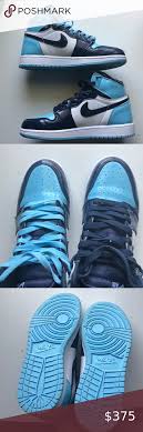 Air Jordan 1 Blue Chill Women S 8 5 Mens 7 Youth 6 5 Slight Creasing On The Shoes Box Is Damaged A Little Bit Wi In 2020 Jordan 1 Blue Womens Jordans Air Jordans