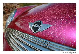 Pink With Metal Flake Pink Mini Coopers Pink Mini Mini
