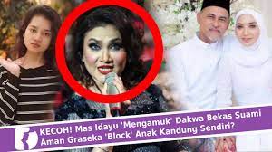 Jika ini kurang cocok silahkan pilih hasil yang ada dibawah ini. Kecoh Mas Idayu MengamÅ³k Dakwa Bekas Suami Aman Graseka Blo Ck Anak Kandung Sendiri Youtube