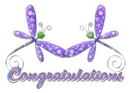 Saat sesuatu yang baik terjadi terhadap teman, keluarga, rekan kerja seperti pada konteks pernikahan, lulusan, mendapatkan prmosi jabatan, pertunangan, kelahiran bayi. Congrats