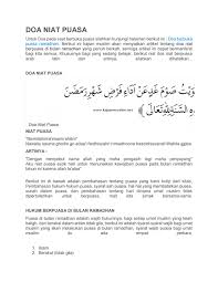 Barang siapa berpuasa pada bulan ramadhan, karena iman dan mengharap ridha allah. Niat Puasa By Kajian Muslim Issuu