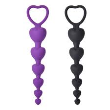 Intimate™ 100% Silicone Anal Plug Anal Beads for Men Women - Sex T...