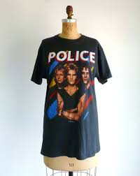 How To Cut The Neck Out Of A T Shirt 80s The Police Vintage Concert T Shirt 80s Cotton Black Shirt L Etsy Vintage Concert T Shirts Concert Tshirts Black Shirt