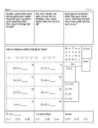 Use these second grade christmas math word problems with your class. 1st Grade Word Problems Freeeducationalresources Com