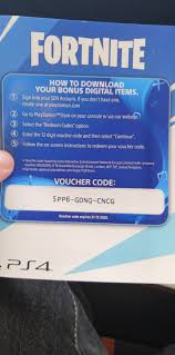These codes are usually sent out by epic games or their partnership companies. If That Can Interests Anyone Neo Versa Bunndle Code Only For Ps4 Fortniteps4