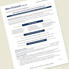 Chief financial officer (cfo) is usually responsible for for the administrative, financial, and risk management operations of the company. Chief Financial Officer Resume Resume Writer And Outplacement Consultant Vancouver Canada