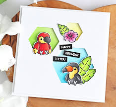 Birds Of A Feather 2019 The Card Grotto Clearly Besotted Teasers Birds Of A Feather In 2020 Feather Cards Bird Feathers Happy Bird Day