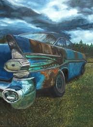 Saatchi Art Artist Carmen Aurariu Painting Old Abandoned Car Art Painting Car Painting Art Painting Oil