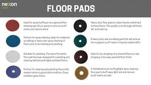 choosing the correct floor cleaning pads nexon hygiene