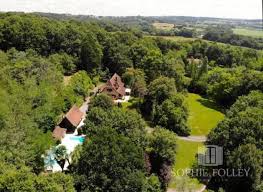 Lake Property For Sale In Aquitaine Pyrenees Atlantiques 64 Salies De Bearn Lakes France Forest View Outdoor French House