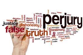 Perjury has been derived from the latin term'perjurium'. What Is The Offence Of Perjury In New South Wales