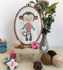 Home of the famous animal babies and bears at work. Four Sleeping Baby Animals Cross Stitch Pattern For Nursery