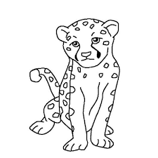 Cute baby cheetah cubs drawings · cute cartoon giraffe drawings. Cheetah Coloring Pages Free Printables Doraemon