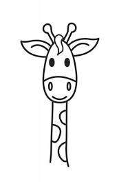 Dibujos Infantiles Para Colorear Y Pintar Jirafas Para Colorear Dibujo De Jirafa Animalitos Para Colorear
