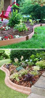 Strategic plantings of greenery increased the interest, density, height and function of the design. 68 Creative Cheap Garden Edging Ideas That Will Transform Your Yard