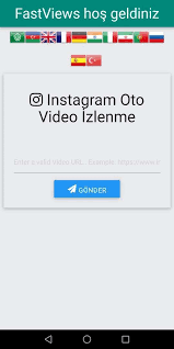 You can watch a short video in the app to get coins and coins could be used for views, subscribers, and likes. Fast Views For Android Apk Download