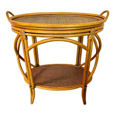 Pin By Chi Max On 2021 In 2020 Rattan Table Bamboo Table Tray Table