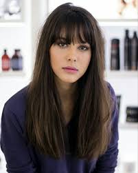 Long hair hairstyles impress greatly by their variety both for men and women. Dark Brown Long Bangs Hair Styles Long Hair Styles Brown Hair Bangs