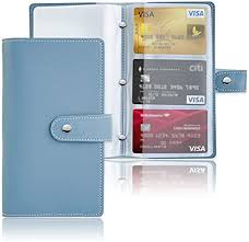 Unique feminine business card cases for women. Business Card Holder Book Lizimandu Business Card Book Case Pu Leather Organization Binder Name Id Card Holder For Men Women Up To 192 Cards Capacity 1 Pack 1 Blue Buy Online At