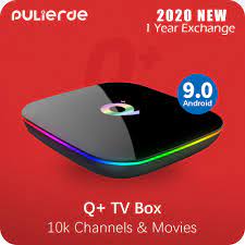 New Q Plus Tv Box 4gb 64gb Android 9 0 Ram 4gb Wifi 6k Resolution Set Top Box Pulierde Indonesia Iptv Kodi Netflix Full Load Apps Lazada Indonesia