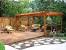 Ground Level Deck With Fire Pit