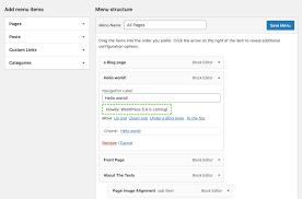 Although wordpress doesn't allow you to modify admin menus in detail, you can follow our tips. New Hooks Let You Add Custom Fields To Menu Items Make Wordpress Core
