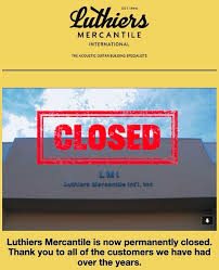 A sad day…there would be no Allied Lutherie without Luthiers Mercantile.  Thanks to Todd Taggart, Tom Peterson, and Roger Sherron for starting The  Luthier's Mercantile!