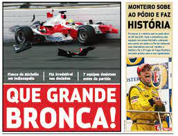 Tiago monteiro formula 1 driver f1 tiago monteiro profile. Gp Eua F1 2005 Tiago Monteiro Sobe Ao Podio E Faz Historia Autosport Autosport