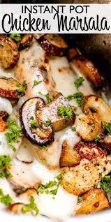 This Creamy Instant Pot Chicken Marsala Recipe Is So Quick And Easy To Make Tende Instant Pot Recipes Chicken Marsala Chicken Recipes Easy Instant Pot Recipes