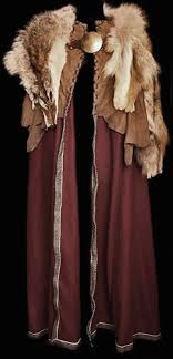 Wool Leather Animal Skin Cloaks Viking Costume Viking Garb Medieval Costume