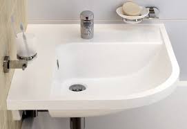Mineralguss Eckwaschtisch 67 X 50 X 14 Cm Bad Design Heizung Eckwaschbecken Eckwaschtisch Badezimmer Eckwaschbecken
