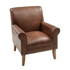 Https Www Pier1 Ca Dis Dw Image V2 Aaid Prd On Demandware Static Sites Pier1 Master Default Dw6e64a94 Faux Leather Chair Brown Leather Chairs Leather Chair