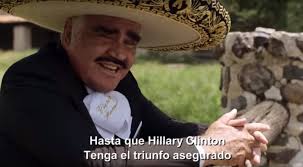 He has been married to maria del refugio abarca villaseñor since december 27, 1963. Vicente Fernandez Endorses Hillary Clinton Through A Corrido