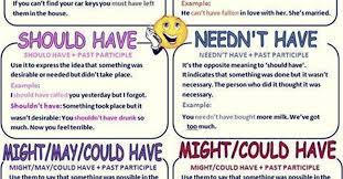 Using Perfect Infinitives With Modal Verbs English Grammar Eslbuzz Learning English English Grammar Learn English English Verbs