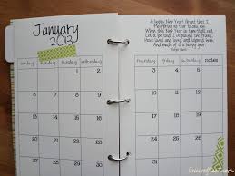 Diy Planner From A Cereal Box 2013 Free Printables Live Craft Eat Diy Planner Planner Printable Planner