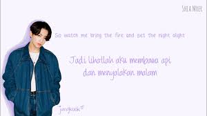 Bts Ë°©íƒ„ì†Œë…„ë‹¨ Dynamite Eng Ina Color Coded Lyrics Lirik Terjemahan Indonesia Youtube