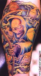Darkside Tattoo : Tattoos : Original Art : Grim Reaper