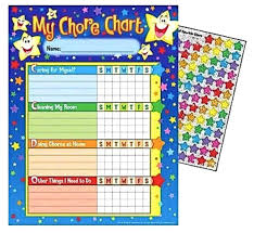 Amazon Com Trend Enterprises Behavior Chore Star Sticker